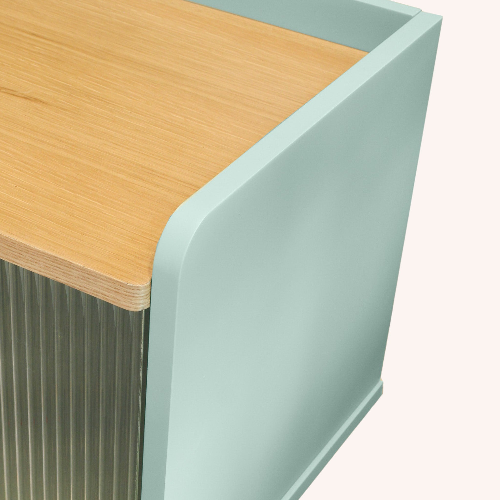 Mueble de TV de Piso Itzy - MADERA/VERDE