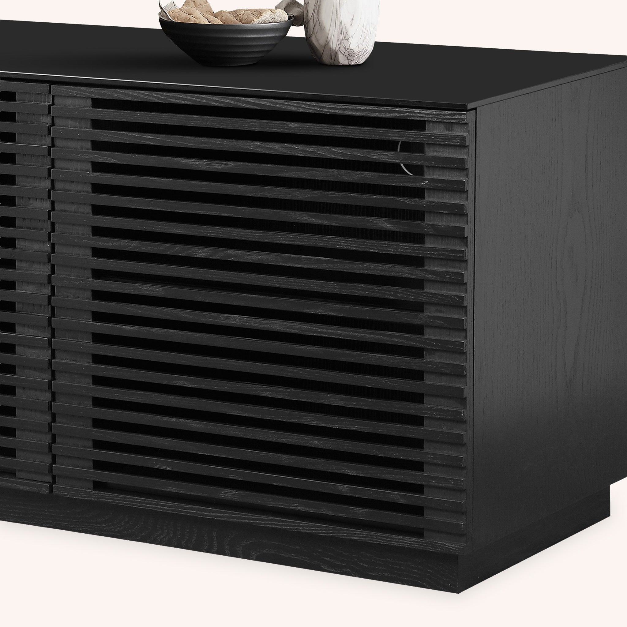Mueble de TV de Piso New Palo - NEGRO