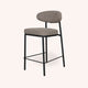 Silla de Bar Redding - BEIGE Y CHOCOLATE