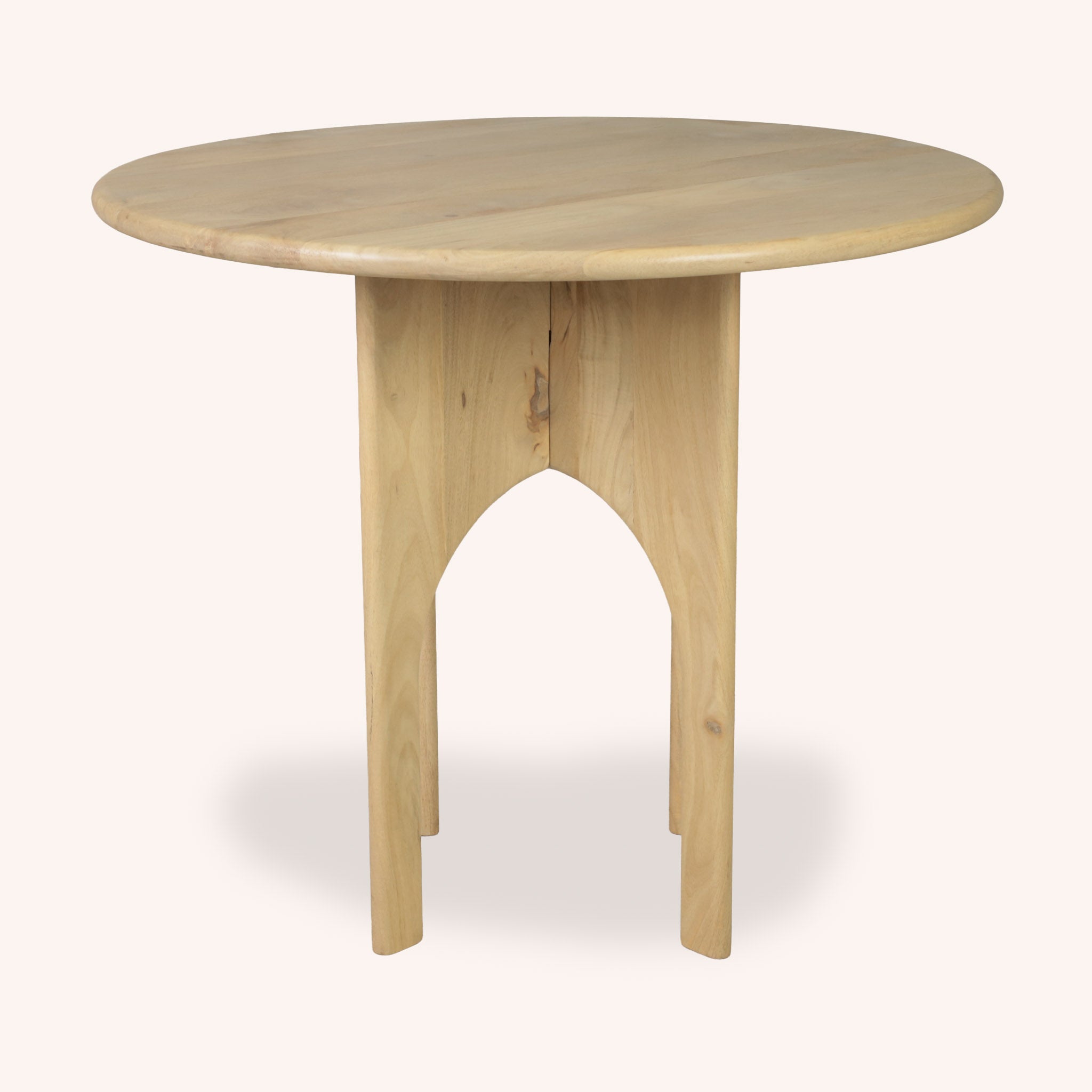Mesa de Comedor Redonda Neel - ROBLE