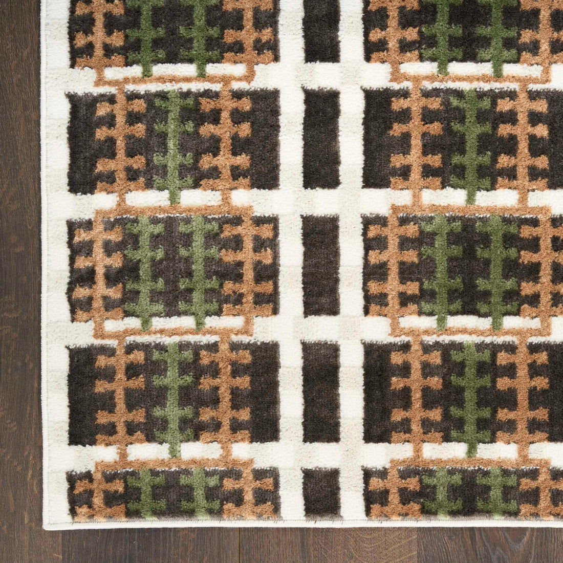 Alfombra Rectangular Retro - CHOCO