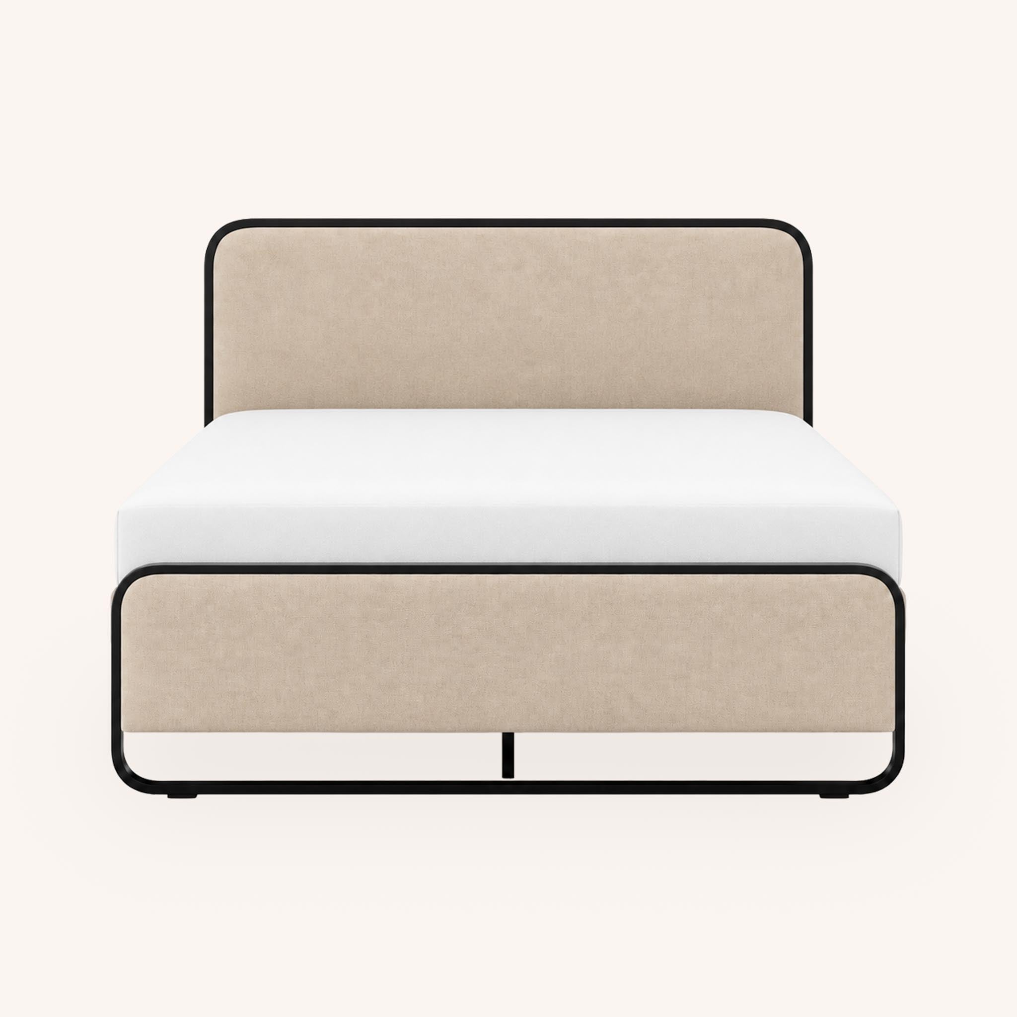 Cama Queen Arnasia - BEIGE