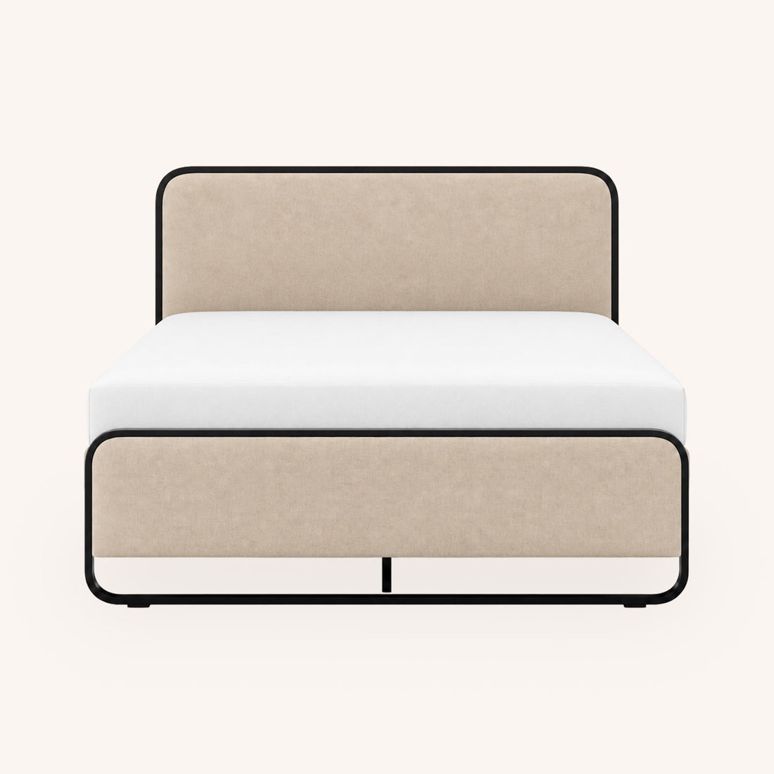 Cama Queen Arnasia - BEIGE