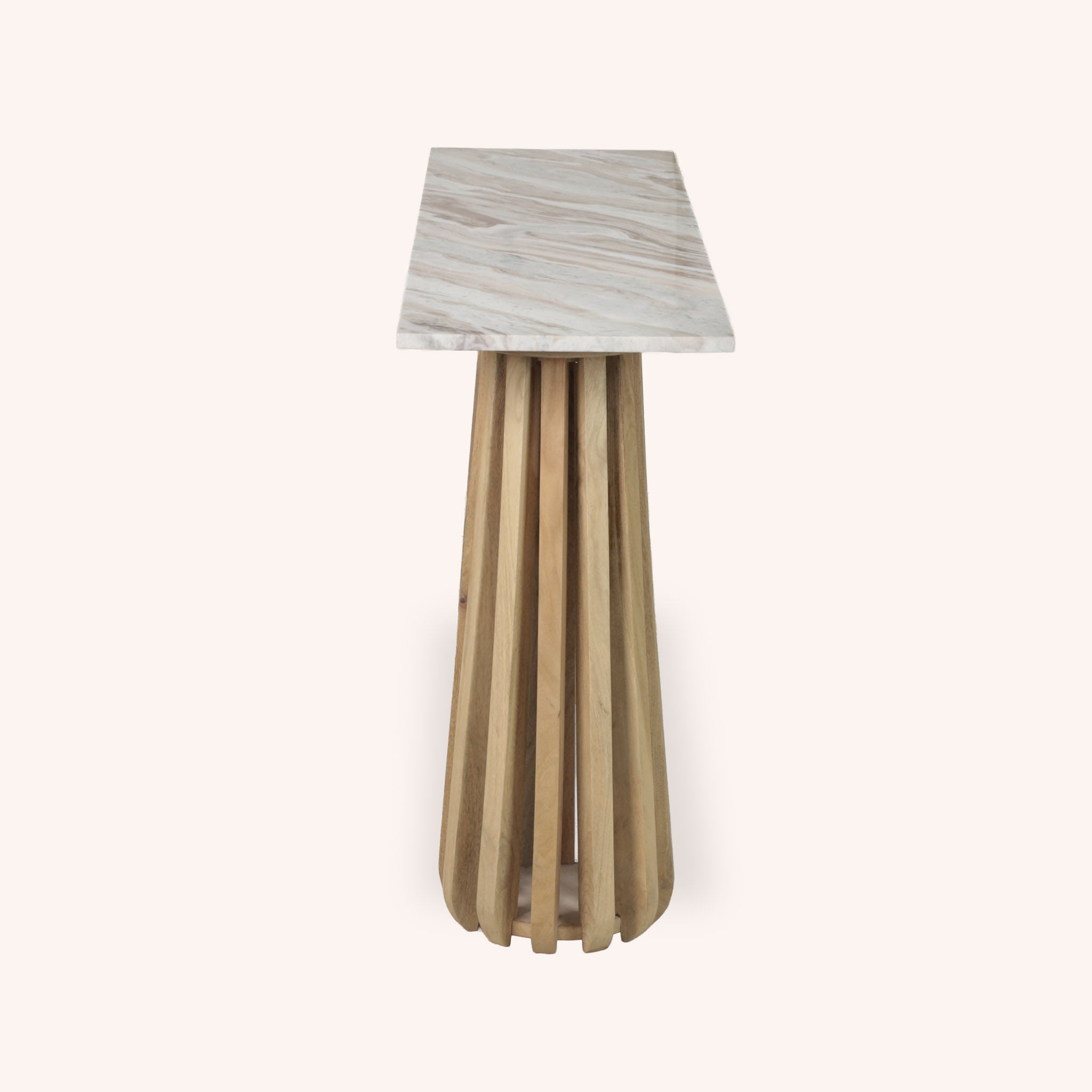 Consola Hema - BLANCO/ROBLE