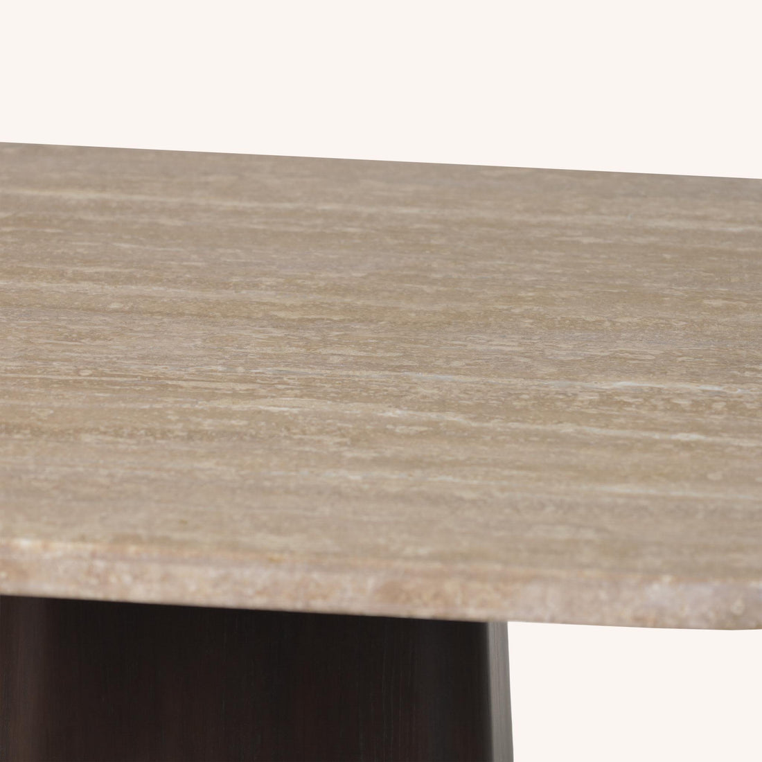 Mesa de Comedor Cuadrada Tapo - IVORY/CHARCOAL
