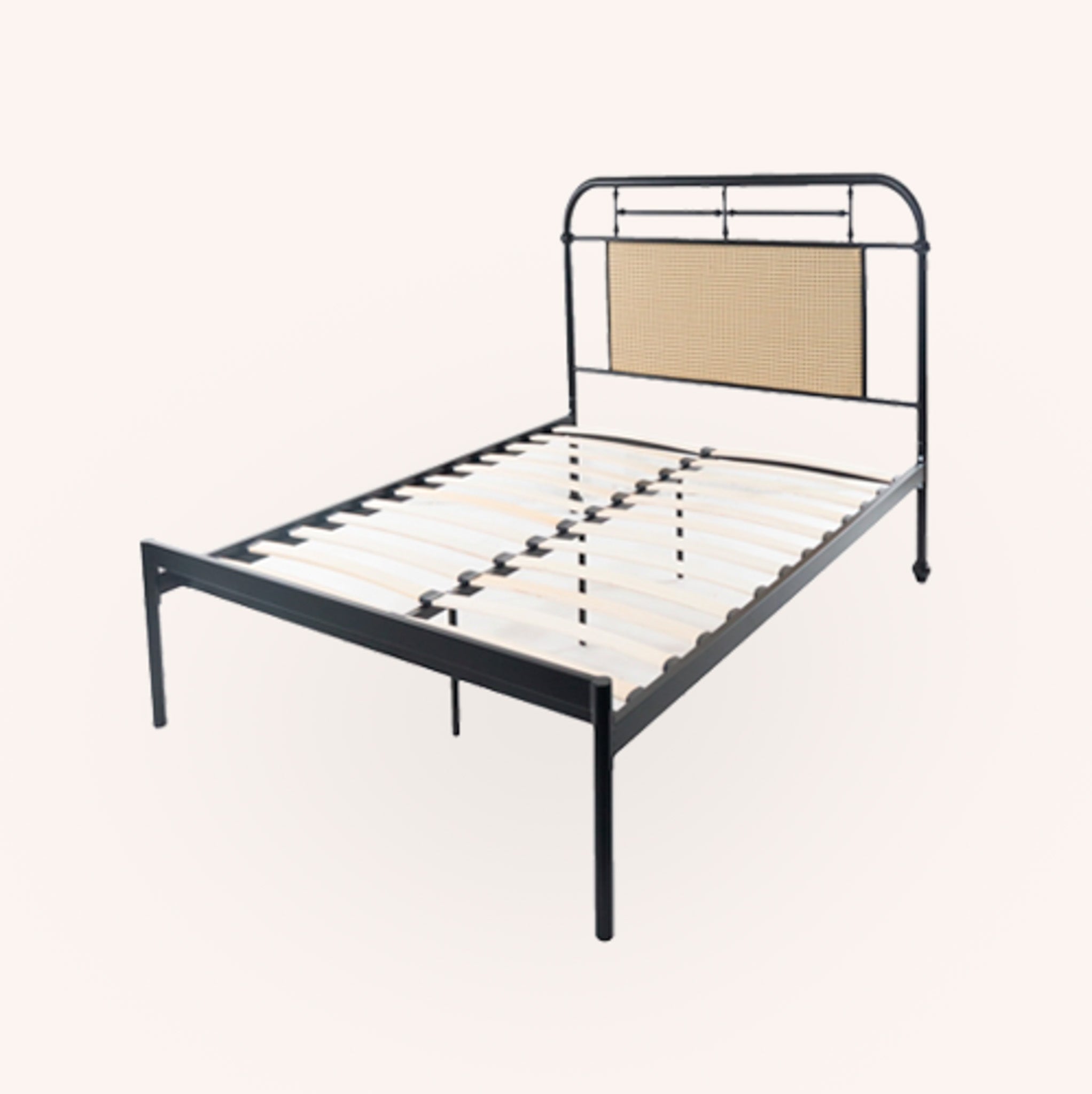 Cama Twin Vesta - NEGRO