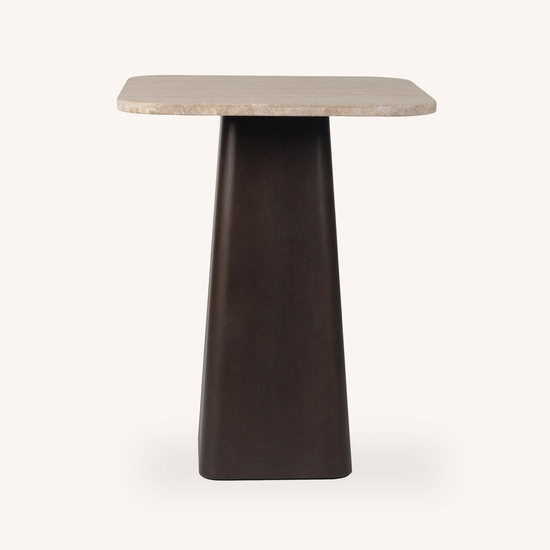 Mesa de Comedor Cuadrada Tapo - IVORY/CHARCOAL