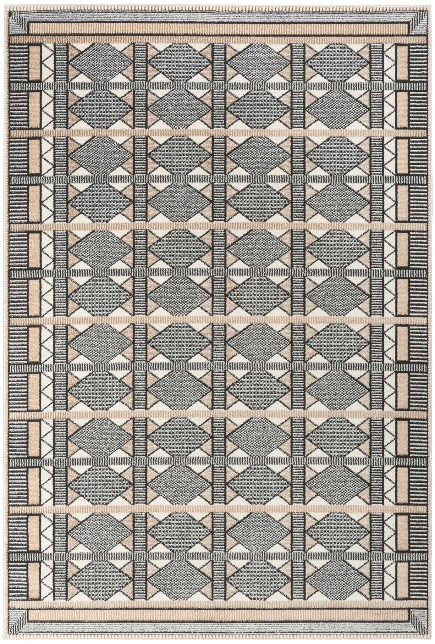 Alfombra Rectangular Nordic - MULTICOLOR