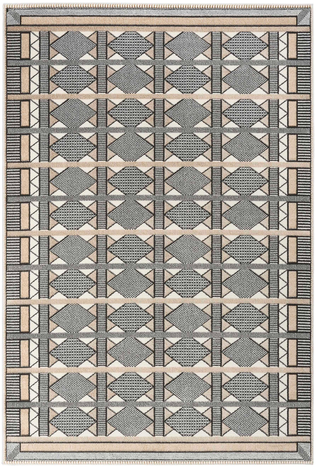 Alfombra Rectangular Nordic - MULTICOLOR