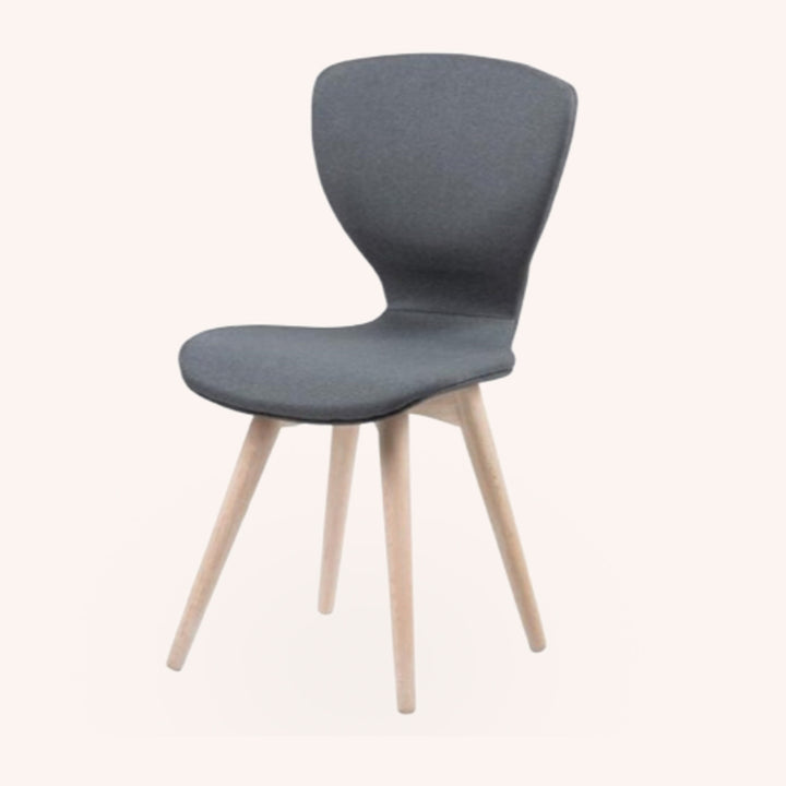 Silla de Comedor Gongli - GRIS / NATURAL