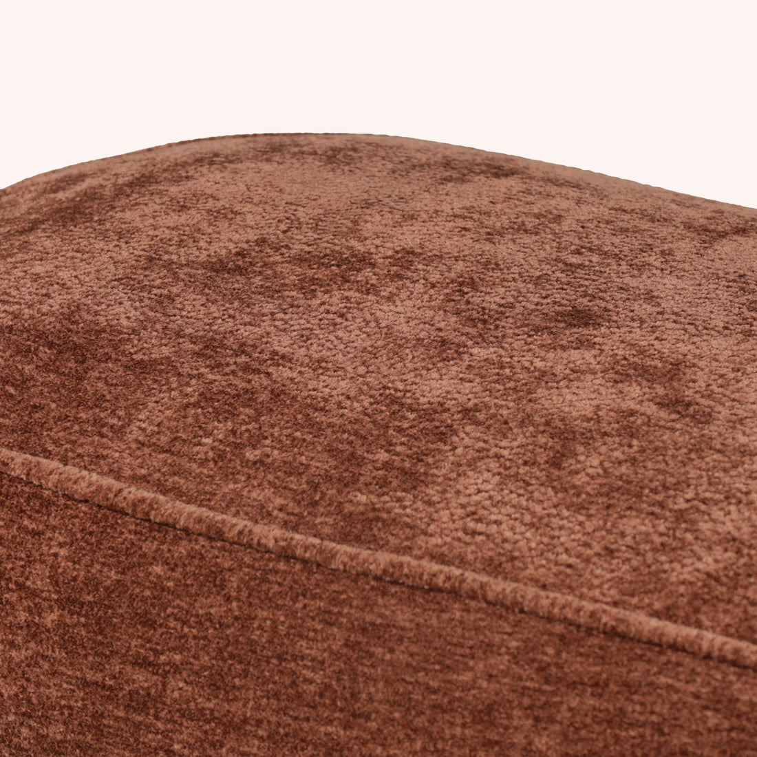 Ottoman Ovalado Lyra - TERRACOTA