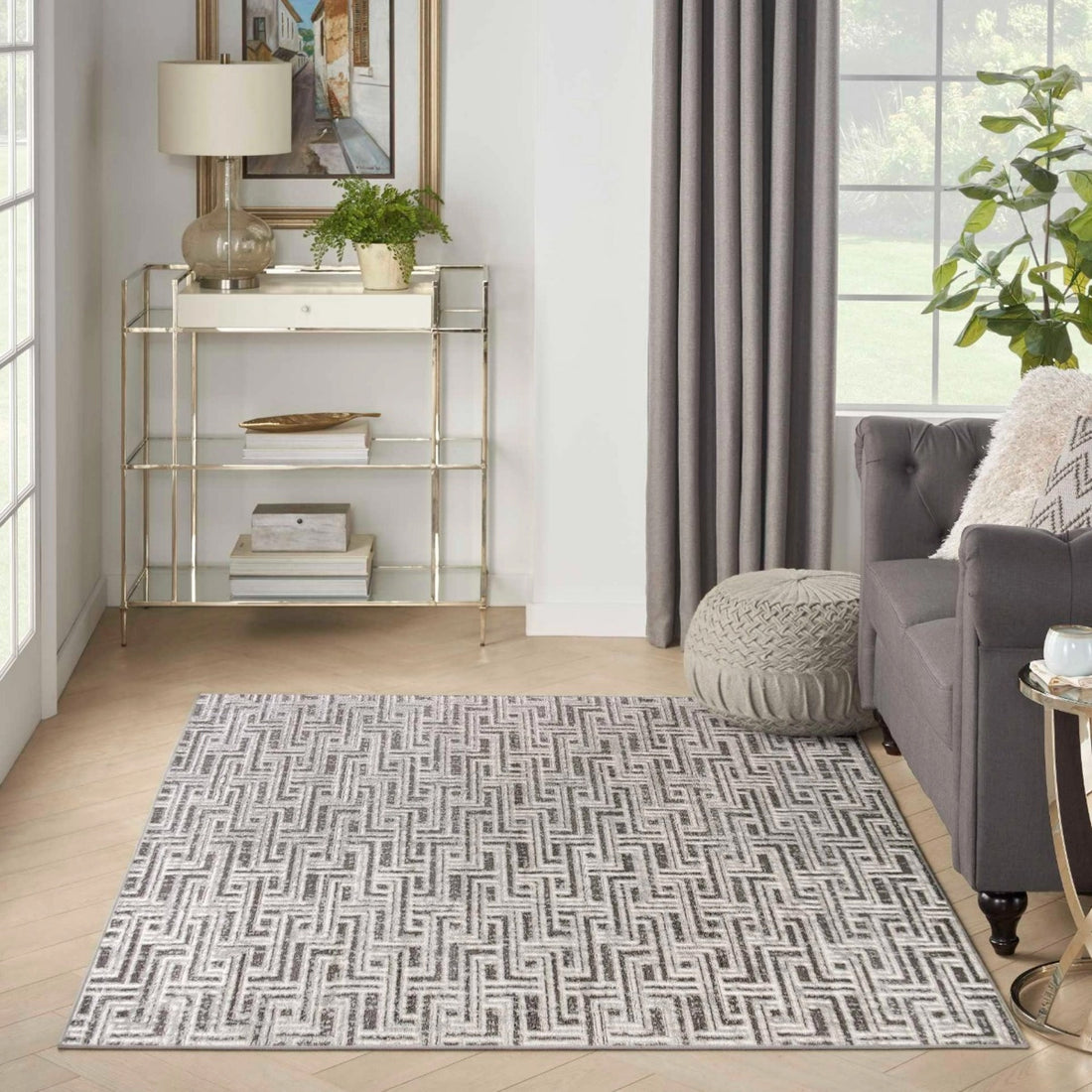 Alfombra Rectangular Home - GRIS OSCURO