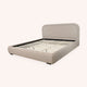 Cama King Elara - BEIGE/MARRON
