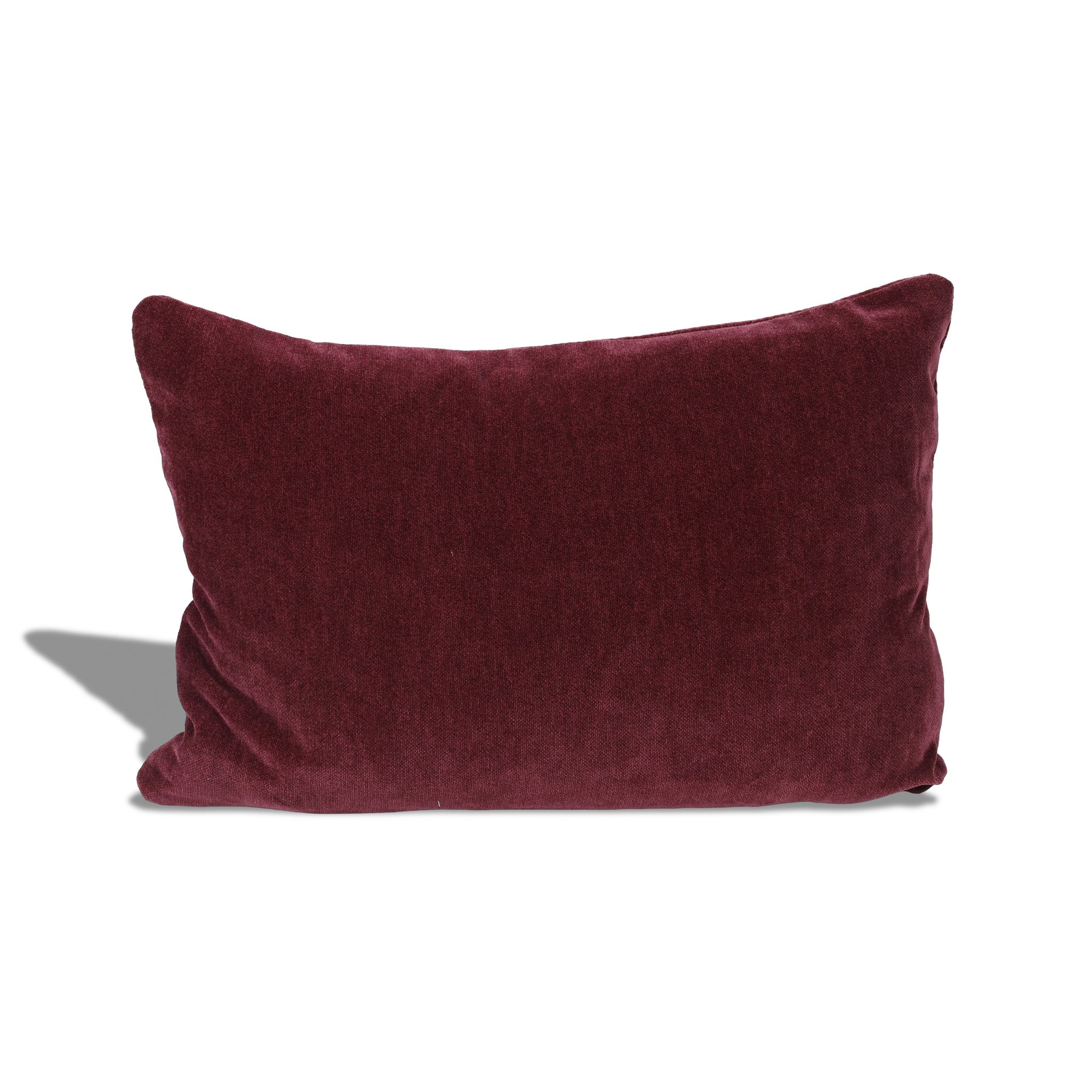 Cojín Rectangular Hassar - ROJO VINO