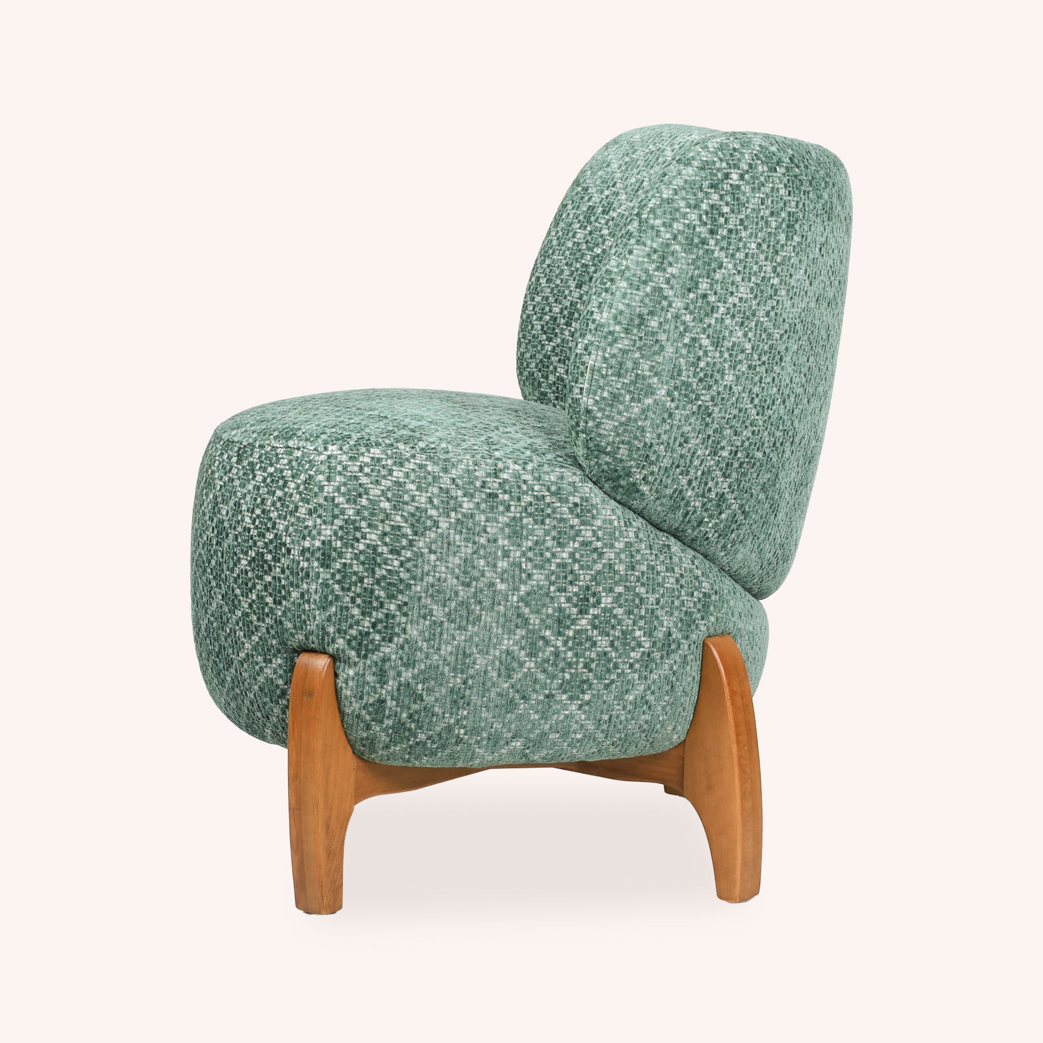 Poltrona Bini - VERDE/CREMA