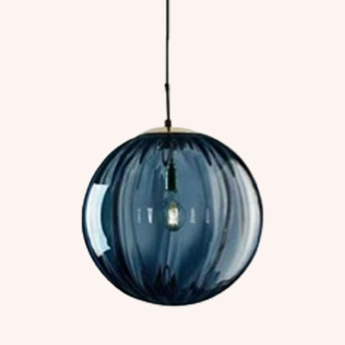 Lámpara de Techo Sapphire - Azul y Blanco