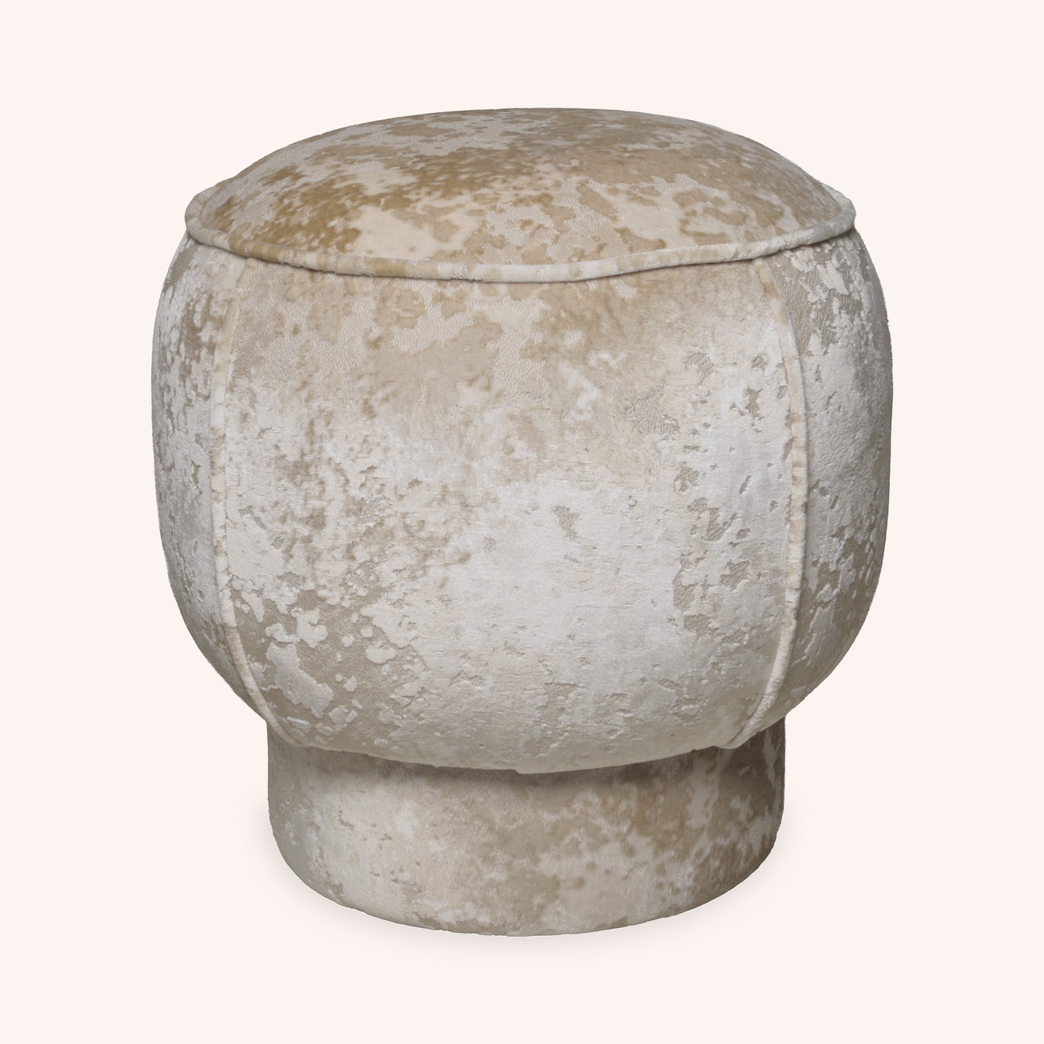 Ottoman Redondo Lyra - IVORY