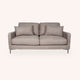 Urban Slate Two-Seater Sofa - LIGHT CHOCOLATE