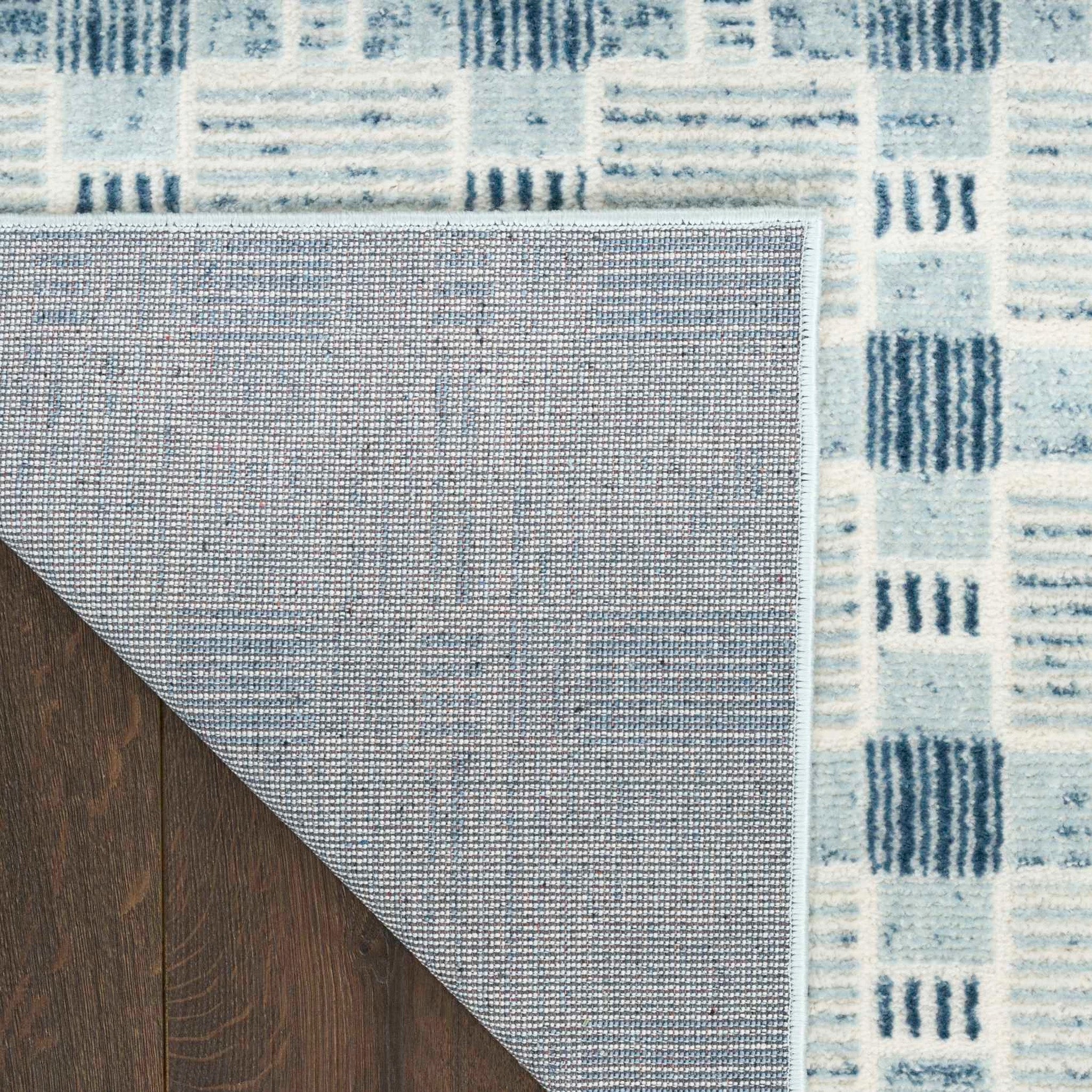 Alfombra Rectangular Niza - CELESTE