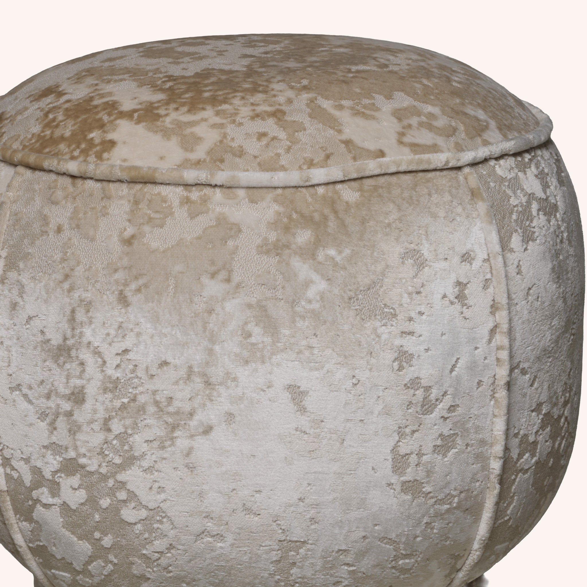 Ottoman Redondo Lyra - IVORY