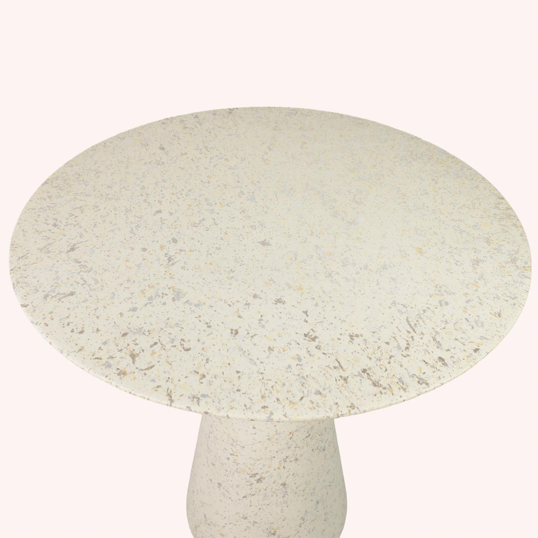 Mesa de Comedor Redonda Tapiro - CREMA