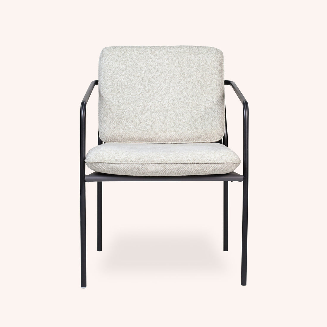 Silla de Comedor Steward - BLANCO/NEG