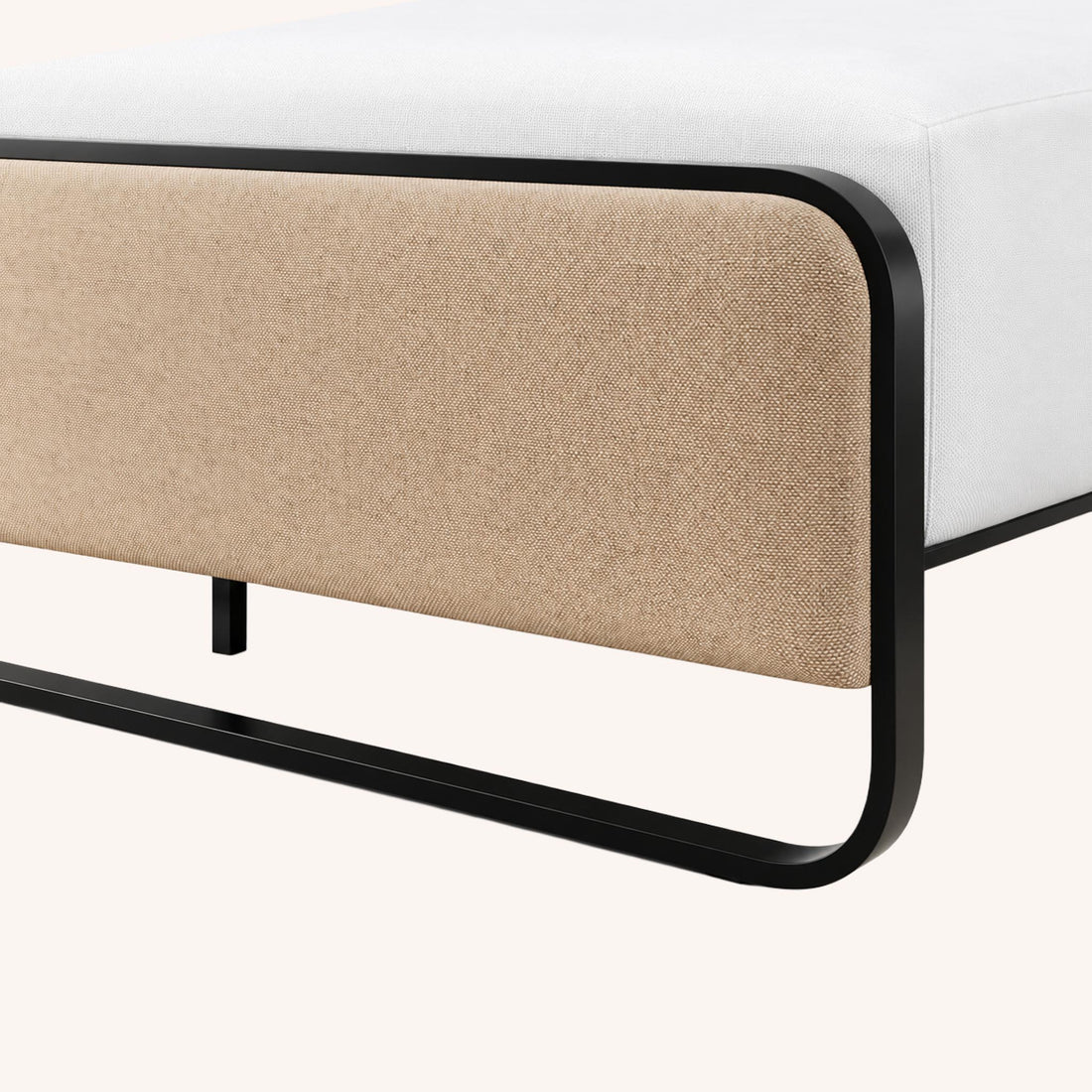 Cama Queen Arnasia - BEIGE