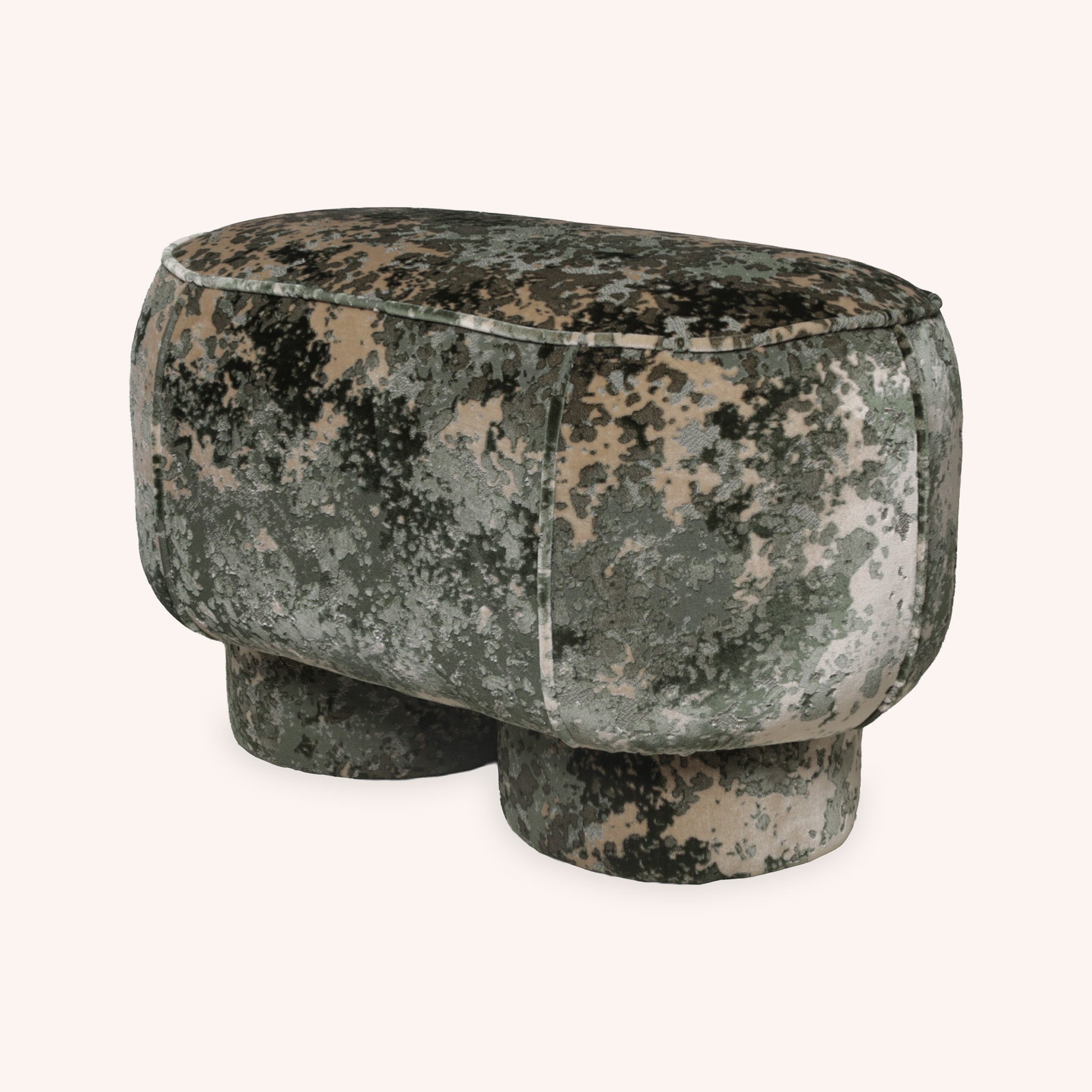 Ottoman Ovalado Lyra - VERDE