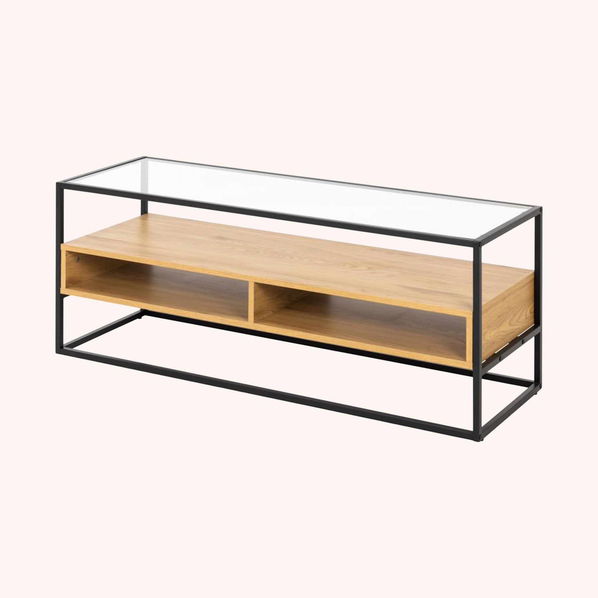 Mueble de TV de Piso Randolf - NATURAL
