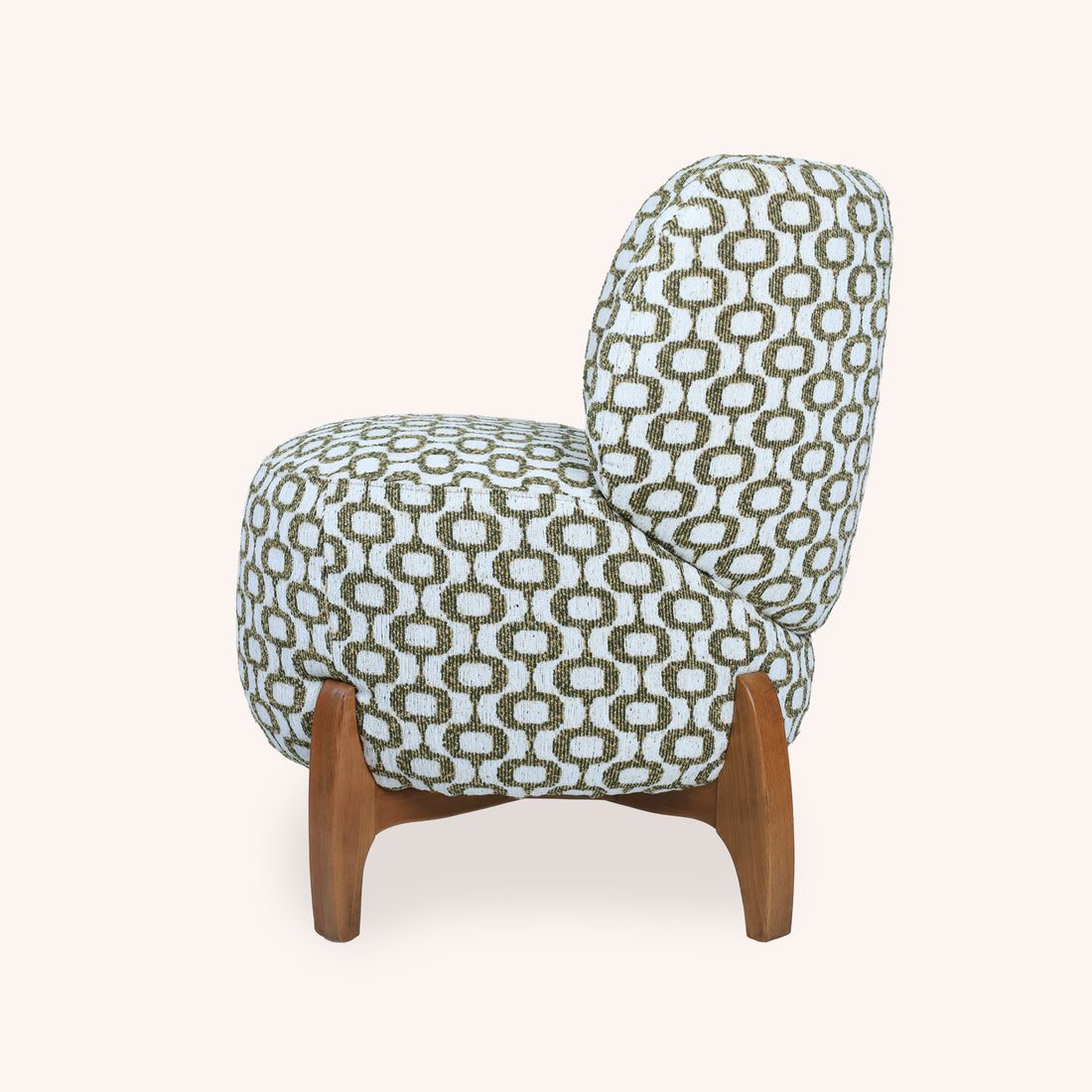 Poltrona Bini - VERDE/IVORY