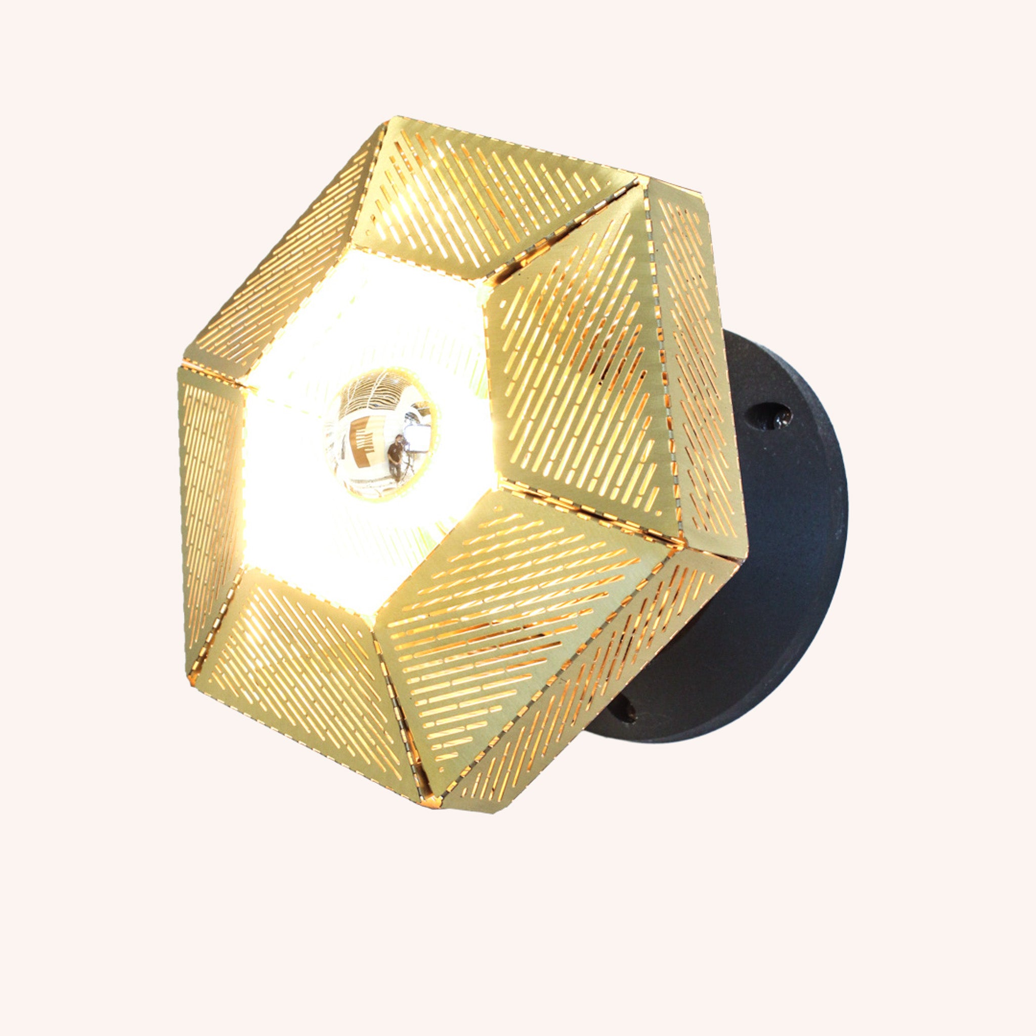 Lámpara de Pared Hexis - COBRE